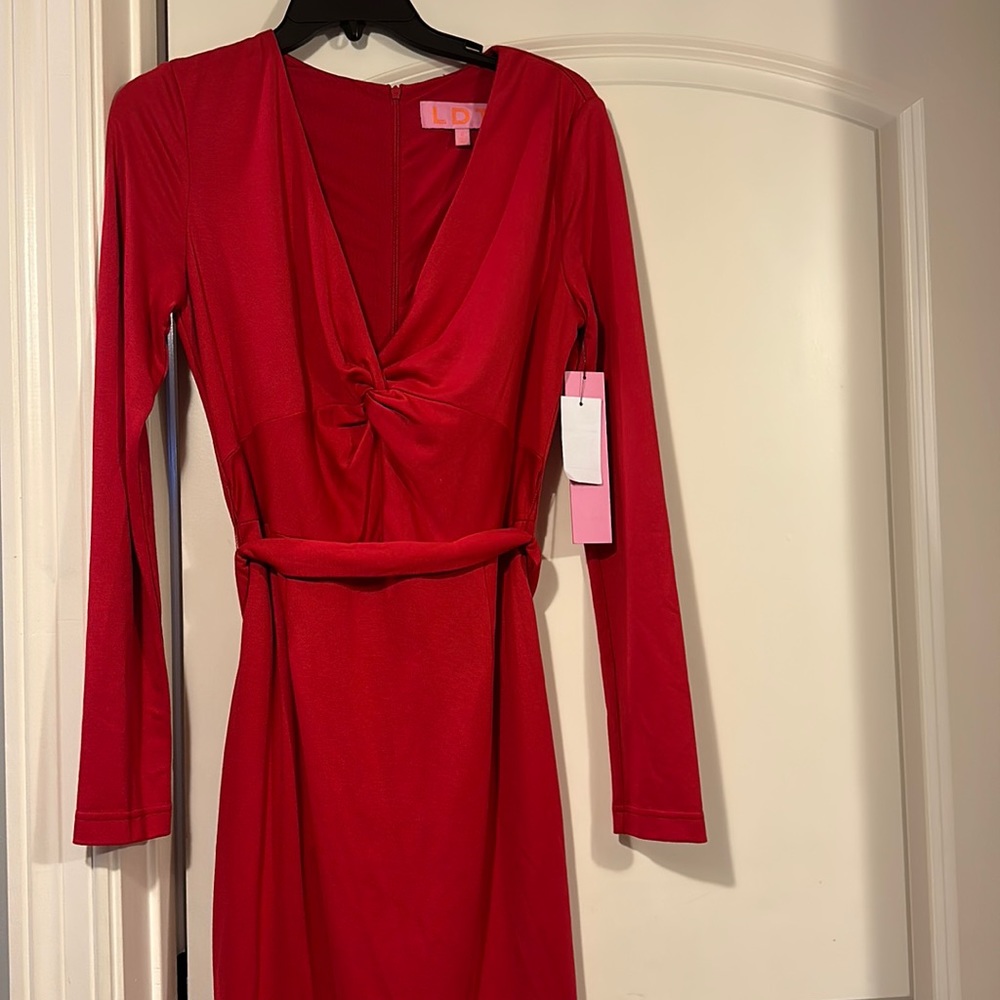 Sexy red dress